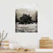 Poster Poster-Be Still and Sachez que je suis Dieu (Cuisine)