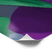 Poster Póster brillante Joker art deco (Coin)