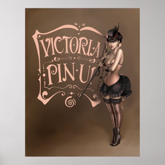 Poster POSTER/CANVAS IMPRIMER ・ pinceau victorien (Devant)