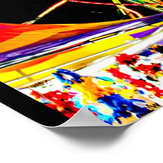 Poster Poster-Carnaval/Parc d'attractions Art-24 (Coin)