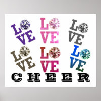 Poster-Cheer LOVE LOVE LOVE LOVE