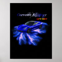 Poster: Chevy Corvette