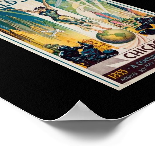 Poster Poster-Chicago World's Fair Century of Progress 3 (Coin)