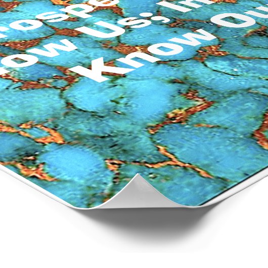 Poster "Poster chinois des mots de sagesse" (Coin)