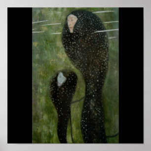 Poster Poster-Classic Art-Klimt-Mermaids