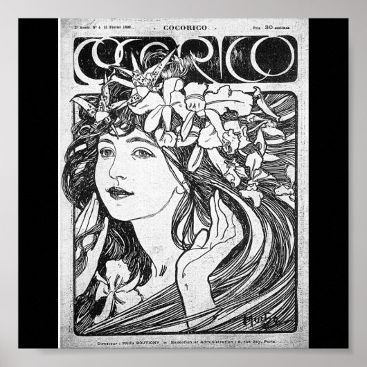 Poster Poster-Classic Art-Mucha 3 (Devant)