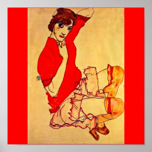 Poster Poster-Classic/Vintage-Egon Schiele 38 (Devant)