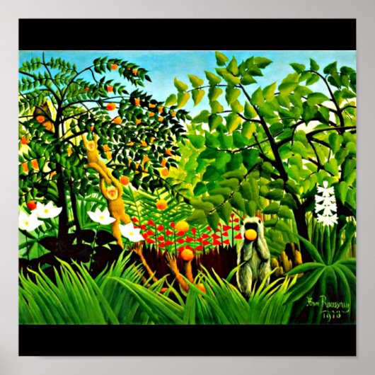 Poster Poster-Classic/Vintage-Henri Rousseau 9 (Devant)