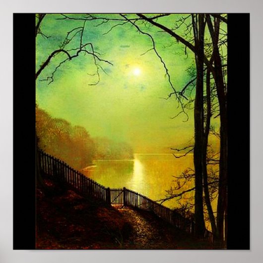 Poster Poster-Classic/Vintage John Atkinson Grimshaw 9 (Devant)