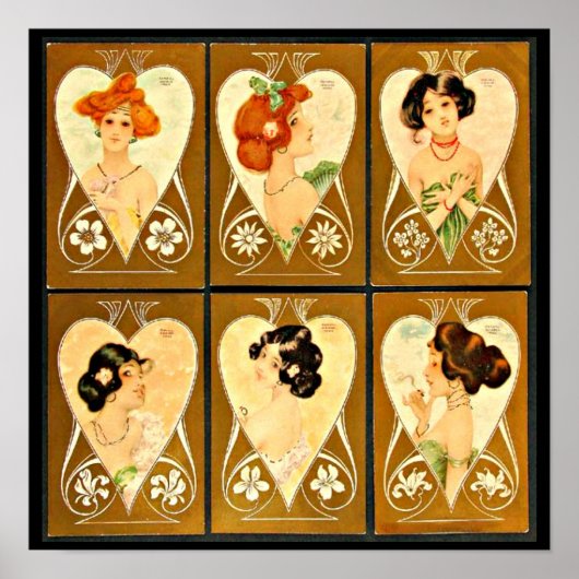 Poster Poster-Classic/Vintage-Raphael Kirchner 23 (Devant)