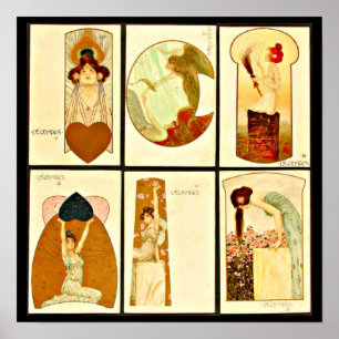 Poster Poster-Classic/Vintage-Raphael Kirchner 25