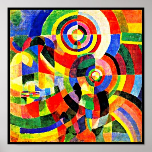 Poster Poster-Classic/Vintage-Robert Delaunay 16 (Devant)