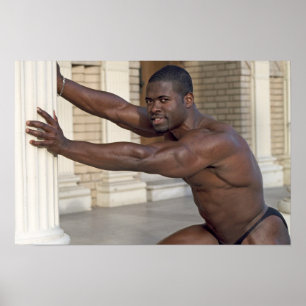 Poster Poster, Colonne Jean Scutt Poussant