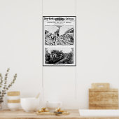 Poster Poster-Couverture de journaux-3 (Cuisine)