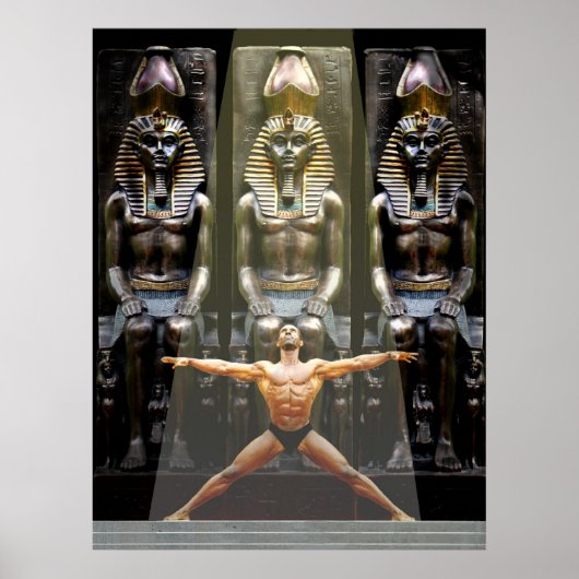 Poster Poster, Dans le Temple de Ramses III (Devant)