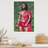 Poster Poster, David Adomah comme "L'Afrikan" (Cuisine)