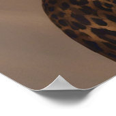 Poster *Poster de la dame léopard (Coin)