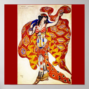 Poster Poster-Fashion Art-Bakst 29