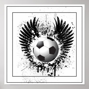 Poster Poster-Football 12" x 12"