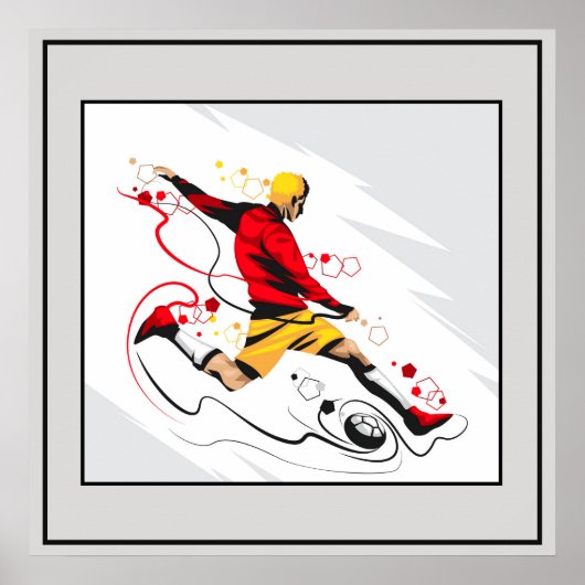 Poster Poster-Football 24" x 24" (Devant)