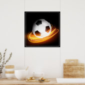 Poster Poster-Football 24" x 24" (Cuisine)