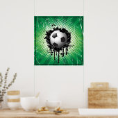 Poster Poster-Football 24" x 24" (Cuisine)