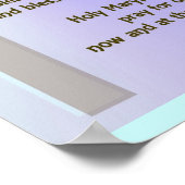 Poster Poster-Hail Mary Prière (Coin)