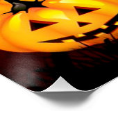 Poster Poster/Halloween Scène Hantée (Coin)
