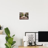 Poster póster hort del rei en la isla de Mallorca (Bureau à domicile)