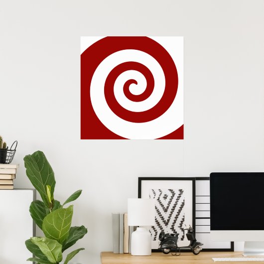 Poster Poster, Hypno Spiral, Modifier La Taille, Ajouter  (Bureau à domicile)