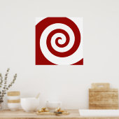 Poster Poster, Hypno Spiral, Modifier La Taille, Ajouter  (Cuisine)