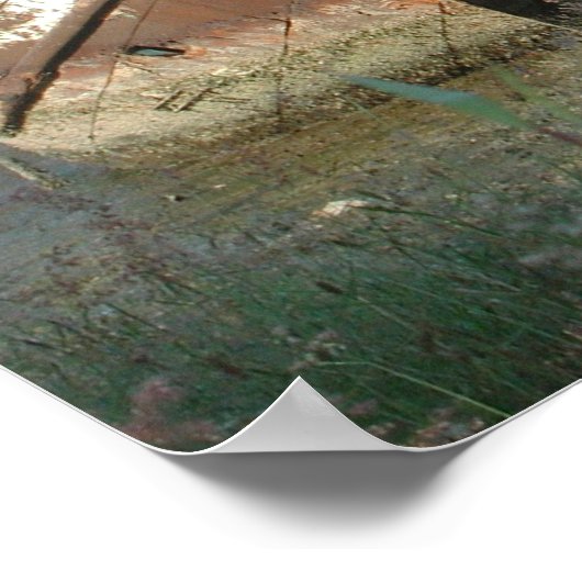 Poster Poster/Impression : Bateau à remorque jetée (Coin)