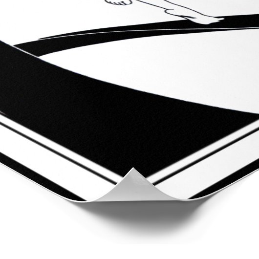 Poster Poster/Impression : Beardsley Illustration (Coin)