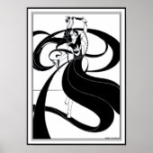 Poster Poster/Impression : Beardsley Illustration (Devant)