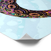 Poster Poster/impression de pieuvre électrique (Coin)