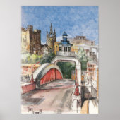 Poster Poster/impression du pont de swing (Devant)