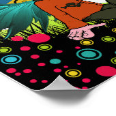 Poster Poster/Impression : Emo Boy Sous Arc En Ciel Mou (Coin)