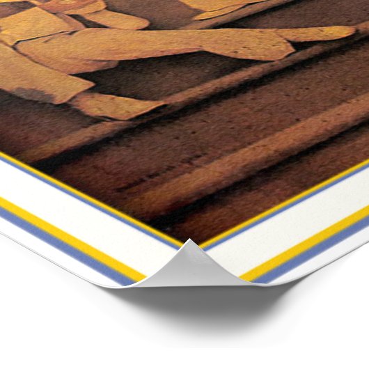 Poster Poster/Impression : Les Porteurs De Lanterne (Coin)