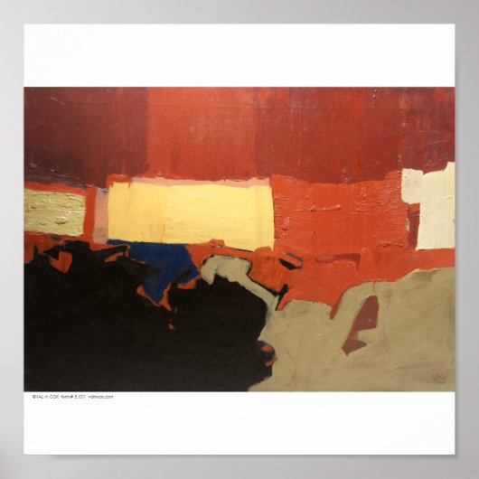 Poster Poster/Impression : "Paysage : Etude" (Devant)