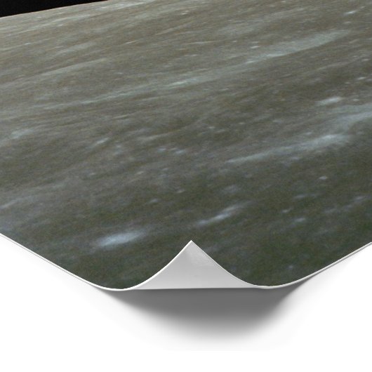 Poster Poster/Impression : Terre - Image spatiale de la N (Coin)