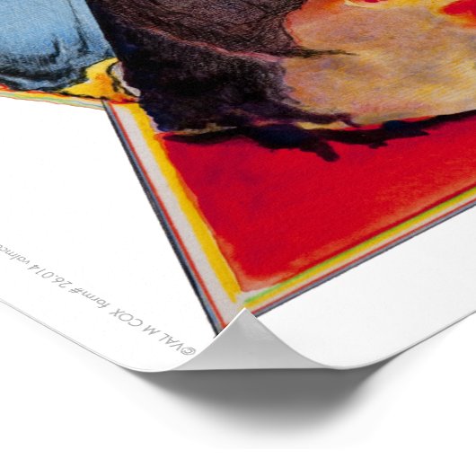 Poster Poster/Impression : "Triangle Foment" (Coin)