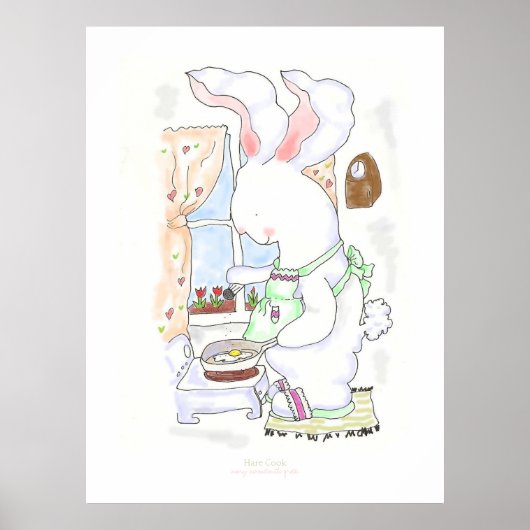 Poster Poster/imprimé de Hare Cook (Devant)