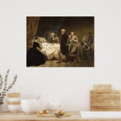 Poster Poster/imprimé de la mort de George Washington (Cuisine)