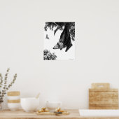 Poster Poster/Imprimé de renards volants (Cuisine)