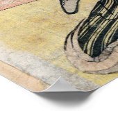 Poster Poster/imprimé japonais du théâtre Kabuki (Coin)