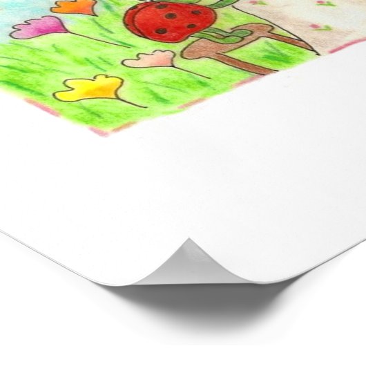 Poster Poster/imprimé Joyeux anniversaire (Coin)