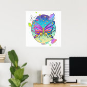 Poster Poster, Imprimer, Art - BUTTERFLY POP ART (Bureau à domicile)