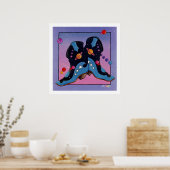 Poster Poster, Imprimer - Bottes Cowboy De Minuit (Cuisine)