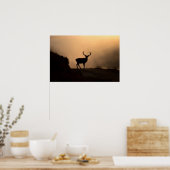 Poster Poster/Imprimer de la ceinture rouge solitaire (Cuisine)