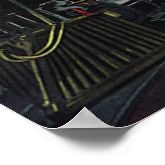 Poster Poster/Imprimer du dépliant de minuit (Coin)